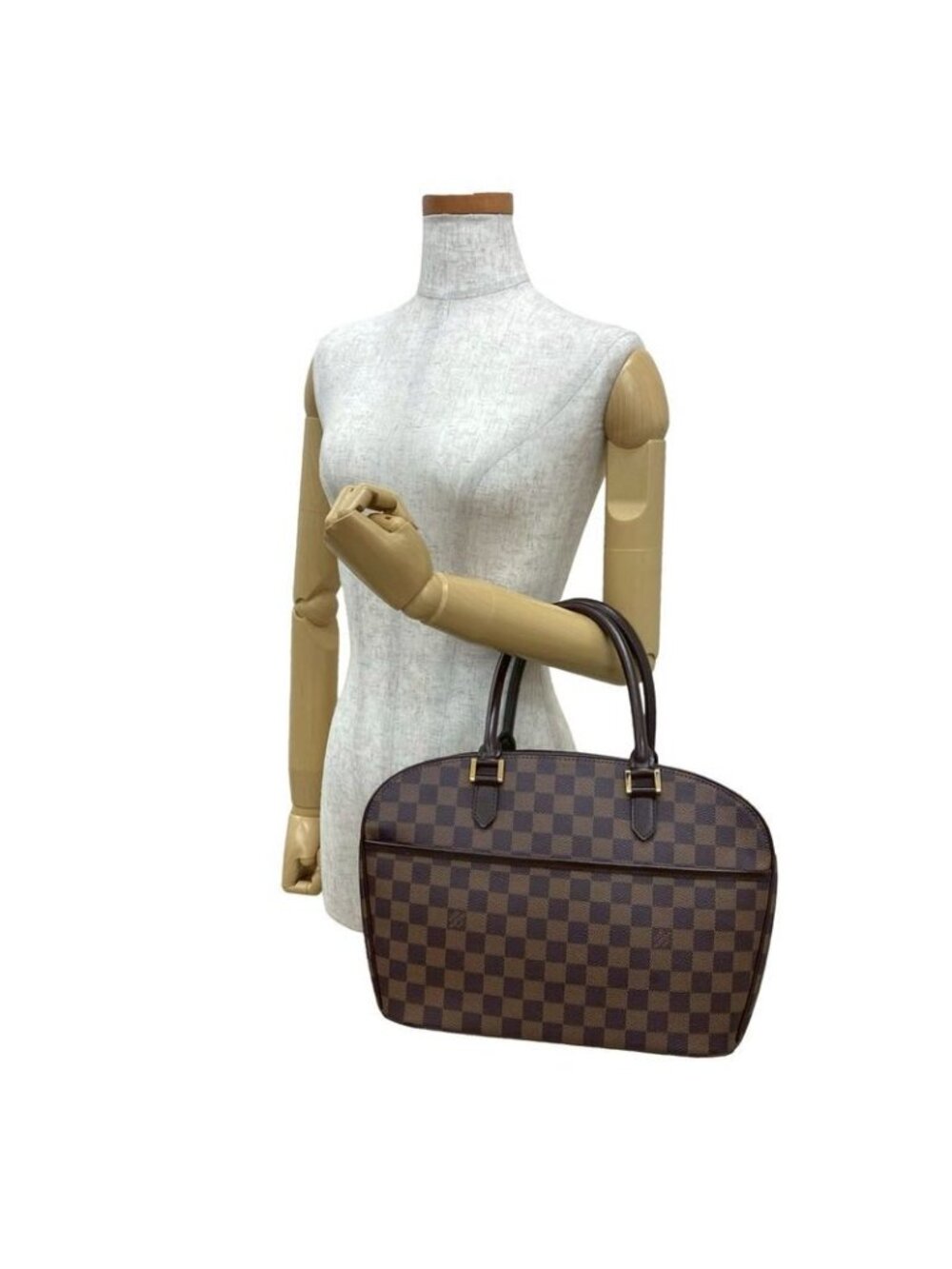 Louis Vuitton Thalia Oriental Damier Leather Handbag Mini Boston Bag - Picture 2 of 10
